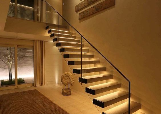 Thiết kế đèn Led cầu thang, hành lang