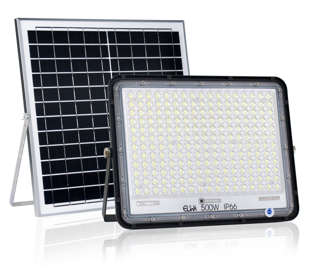 Đèn pha LED năng lượng mặt trời