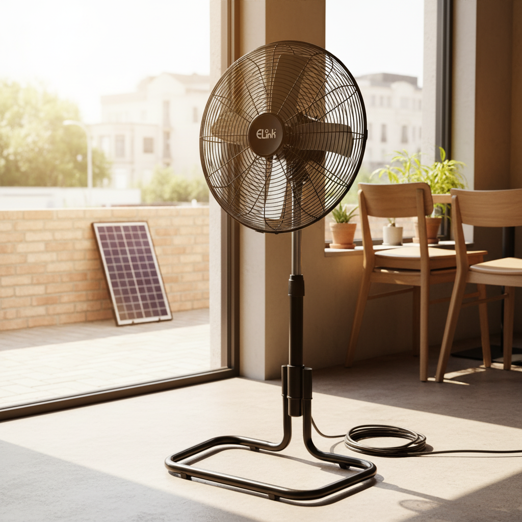 Quạt Chân Quỳ Solar