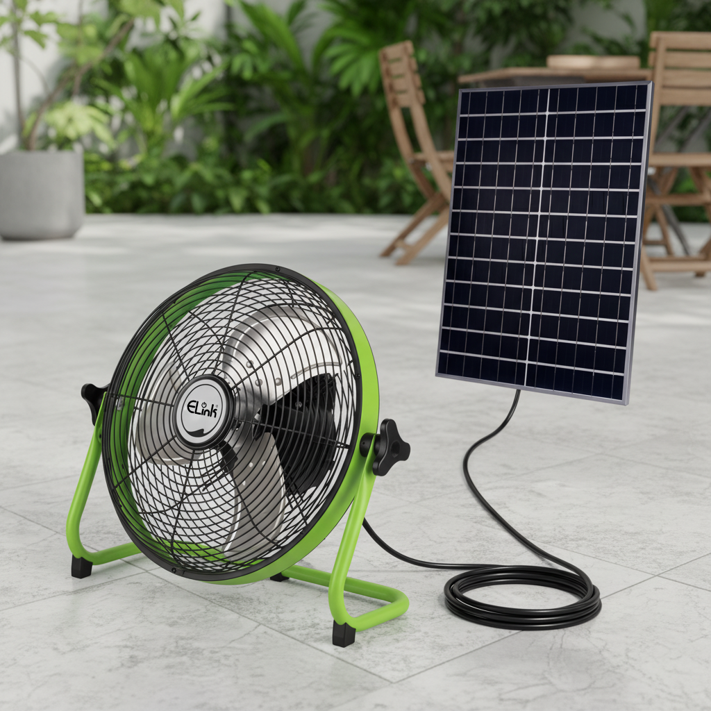 quạt solar Elink