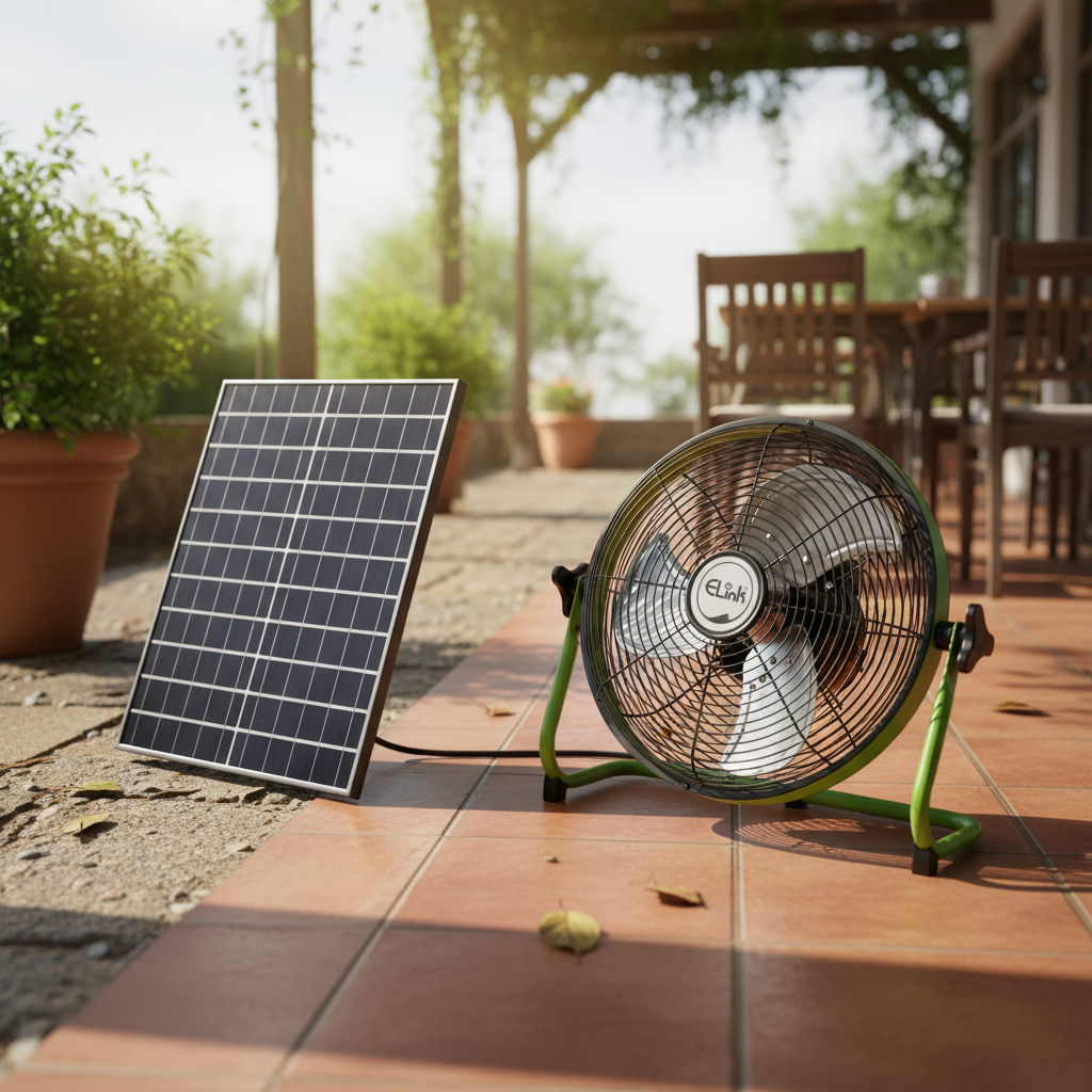 mua quạt solar uy tín