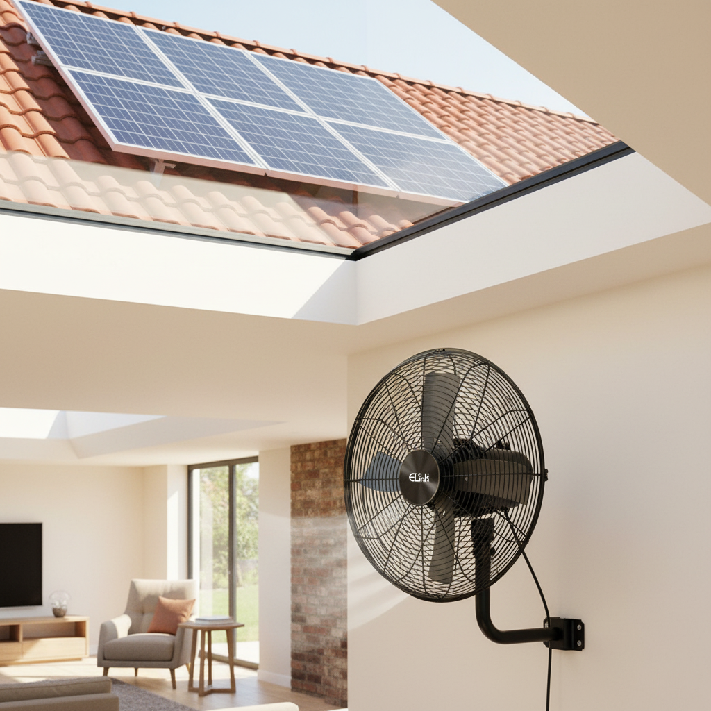 mua Quạt Treo Tường Solar tại HCM